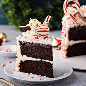 Classic peppermint hard candy from FUNTASTY for holiday decorations and seasonal treats