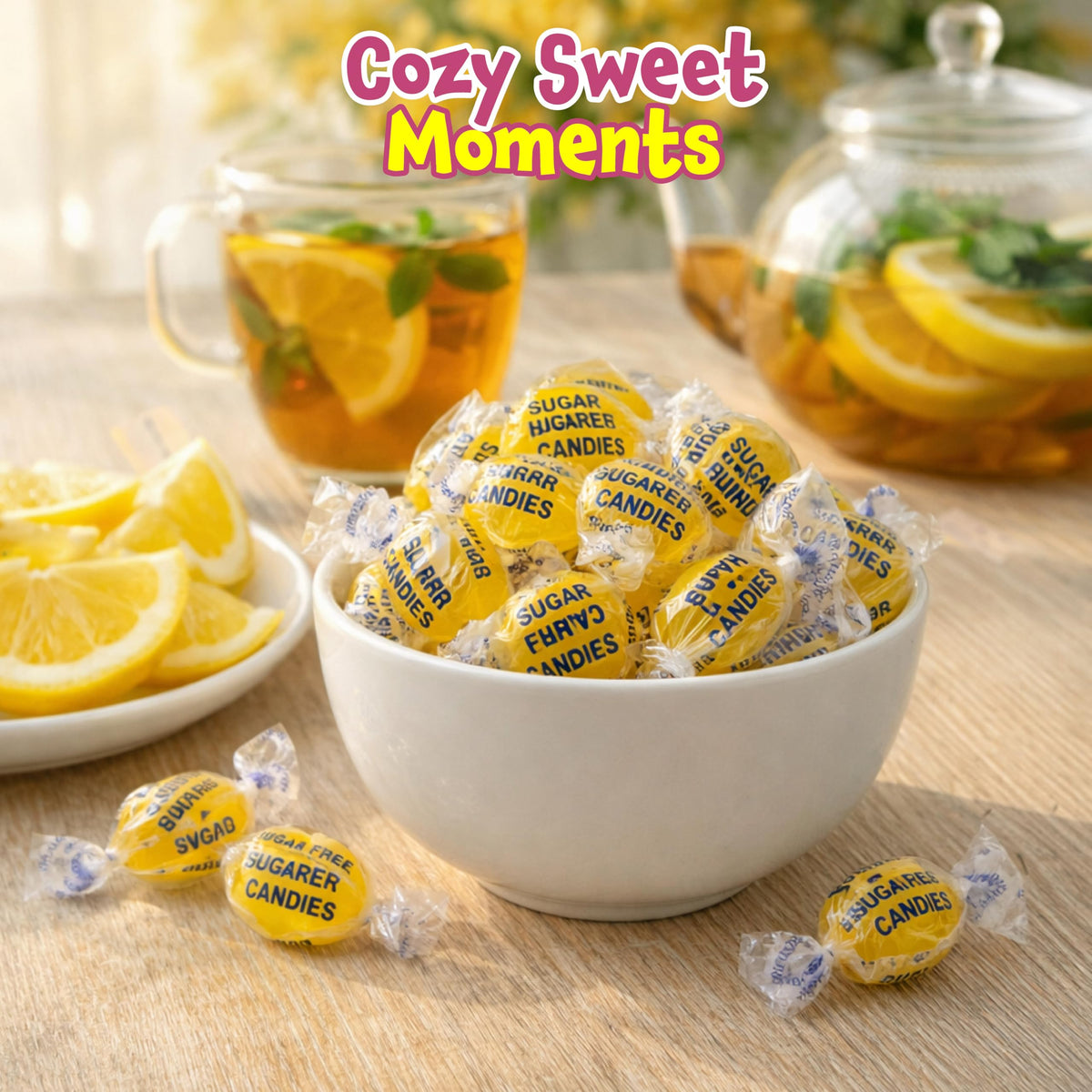 FUNTASTY on-the-go lemon drops fit busy days