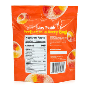 FUNTASTY Peach Rings sour-sweet flavor, adds zest to desserts.