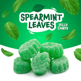 FUNTASTY Spearmint Leaves Candy cake decor adds minty charm to desserts