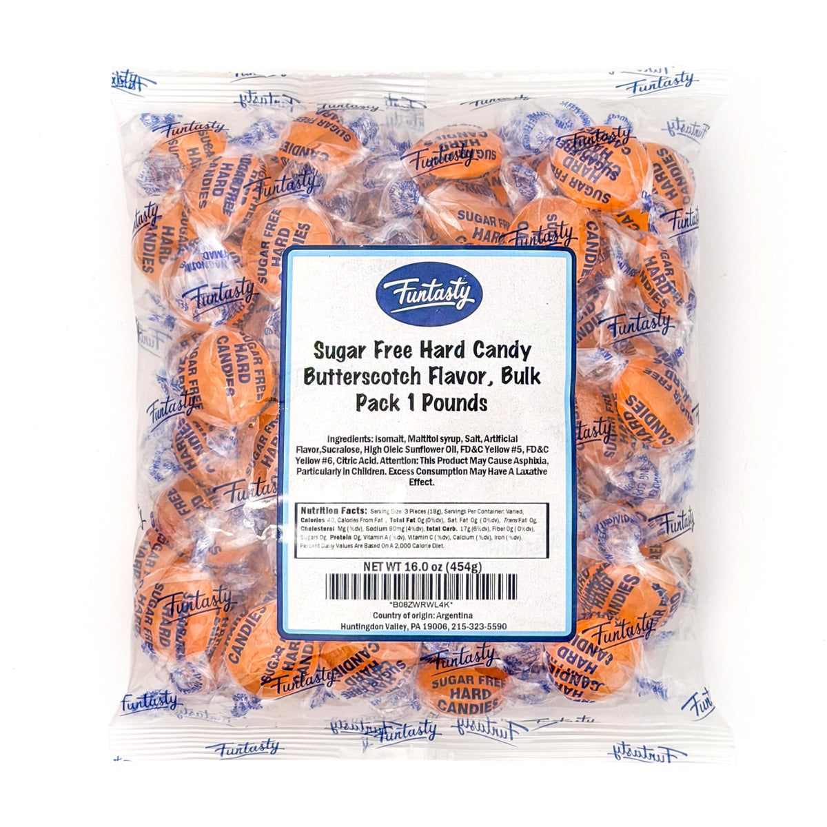 FUNTASTY 1 lb bag resealable packaging ideal for gifting.