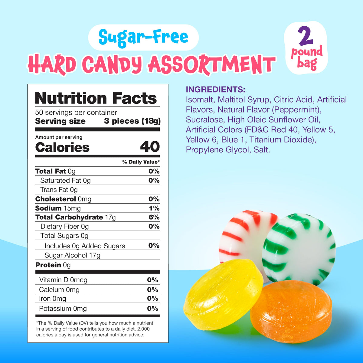FUNTASTY assorted flavors including mint, cinnamon, butterscotch, and fruit