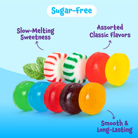 FUNTASTY mint flavor candy provides long-lasting, sugar-free refreshment