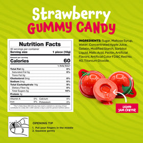 FUNTASTY gummy balls, jam-filled center with TikTok-worthy reactions.