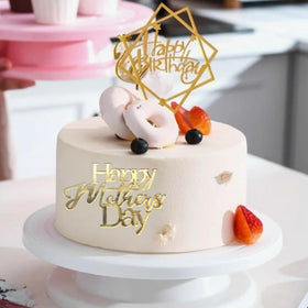 Furimuk dessert topper enhances presentation on sweets.