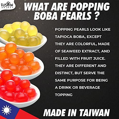 Fusion Select bursting boba pearls snack-ready packs for on-the-go treats