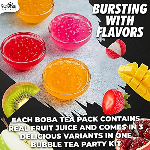 Fusion Select bursting boba snack-bowl ready for serving
