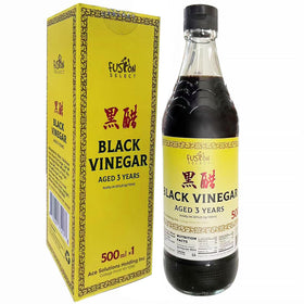 Fusion Select Chinese Black Vinegar bottle ready for stir-fries and marinades