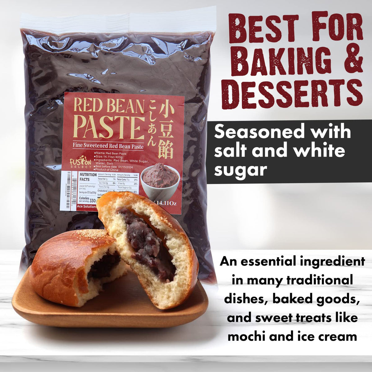 Fusion Select dessert fill mochi demonstrates versatile filling for treats