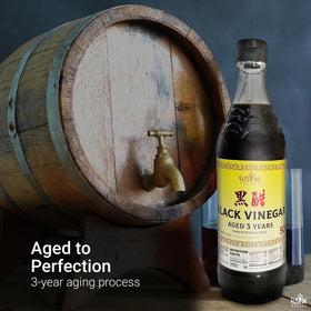 Aged for 3 years note on bottle for rich complexity