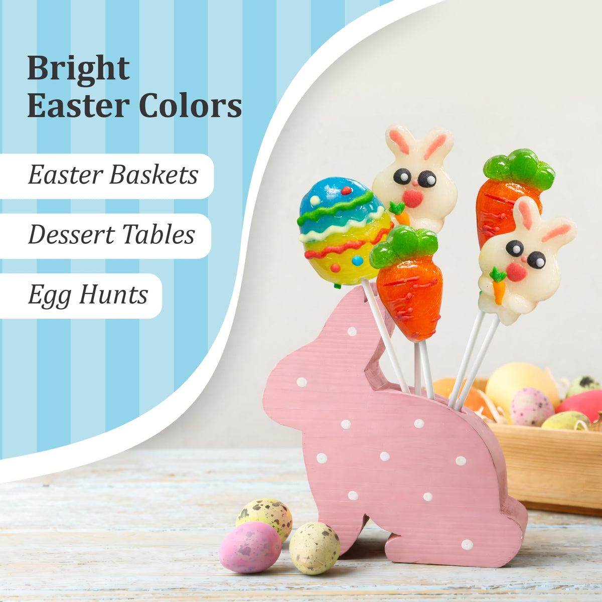 Fusion Select Easter lollipops 30-count pack simplifies party and classroom distribution