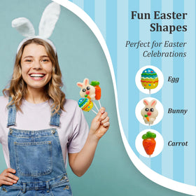 Fusion Select Easter lollipops orange flavor highlight a bright party treat