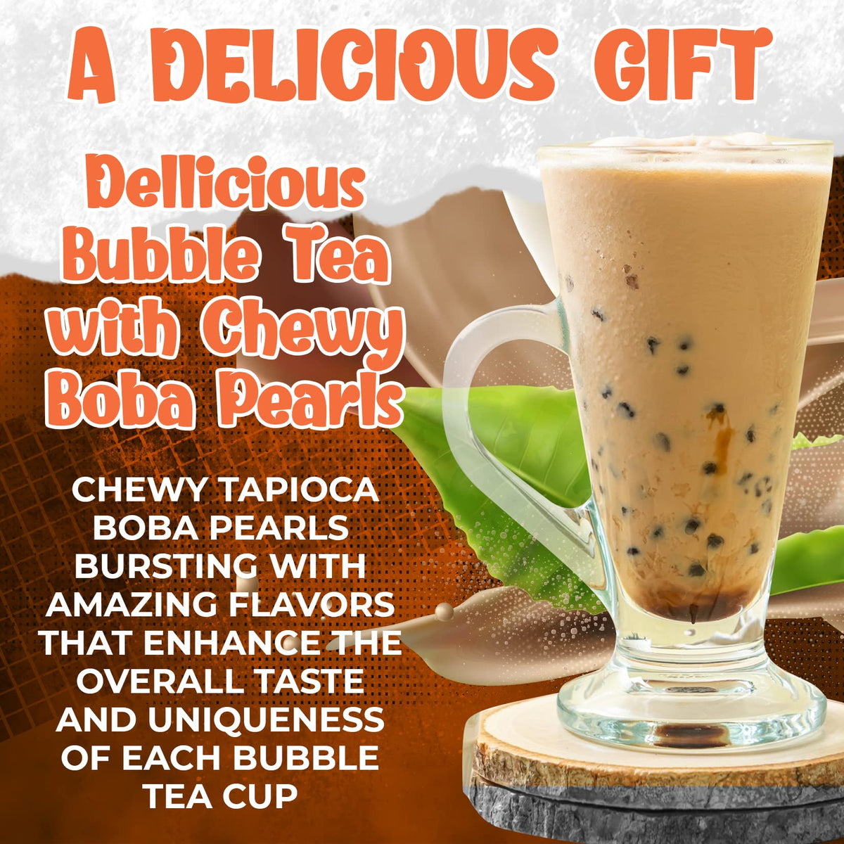Fusion Select Gift Pack display ideal for gifting milk tea lovers.