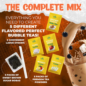 Fusion Select Hot and iced milk tea variants ready in minutes.