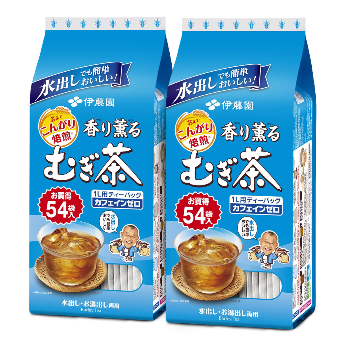 Fusion Select ITO EN Mugichae Kaori Kaoru aromatic tea bags for daily aromatic brewing.