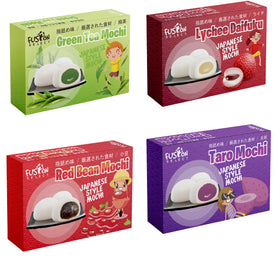 Fusion Select red bean mochi in the gift box, a chewy dessert ideal for sharing.
