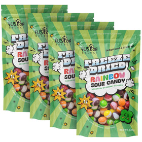 Fusion Select Rainbow Bean Candy in a resealable pouch for fresh on-the-go snacking.