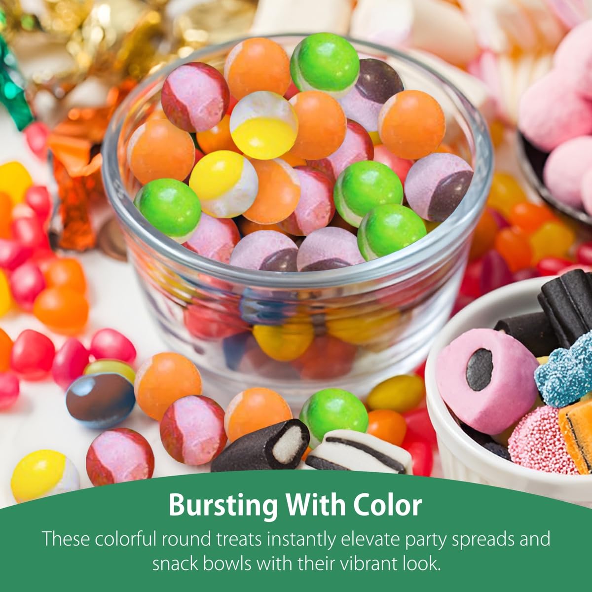 Fusion Select Rainbow Bean Candy sour flavors pack highlights vibrant, tangy treats.