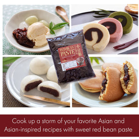 Fusion Select red bean paste jar for easy scooping and mochi prep
