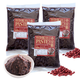 Fusion Select red bean paste pack closeup showing silky texture for easy prep