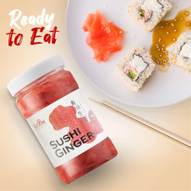 Fusion Select Sushi Ginger two-pack bundle displayed for easy sushi dipping.