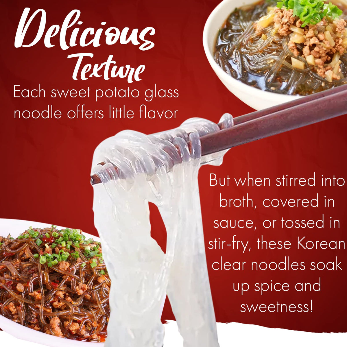 Fusion Select noodles with dumplings, vegetables, and steaming broth ready to serve