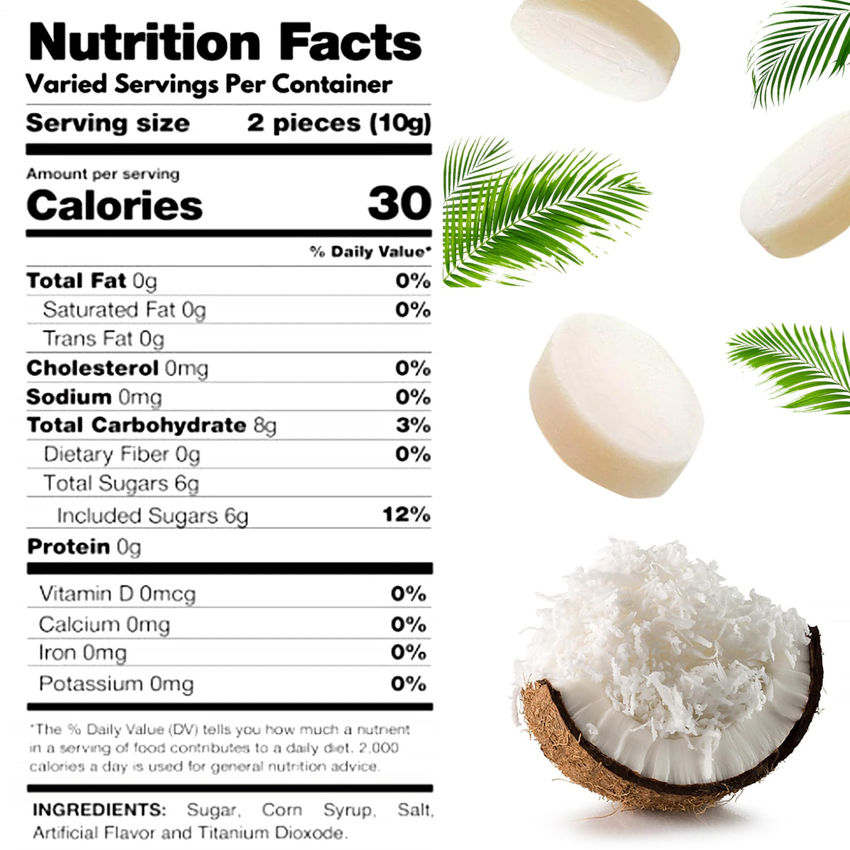 Fusion Sweets And Snacks party-ready coconut candies for pinatas and candy bowls