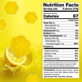 Fusion Sweets And Snacks old-fashioned lemon candy offers timeless citrus appeal