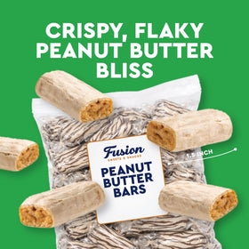 Fusion Sweets And Snacks peanut butter bars made with gluten-free ingredients
