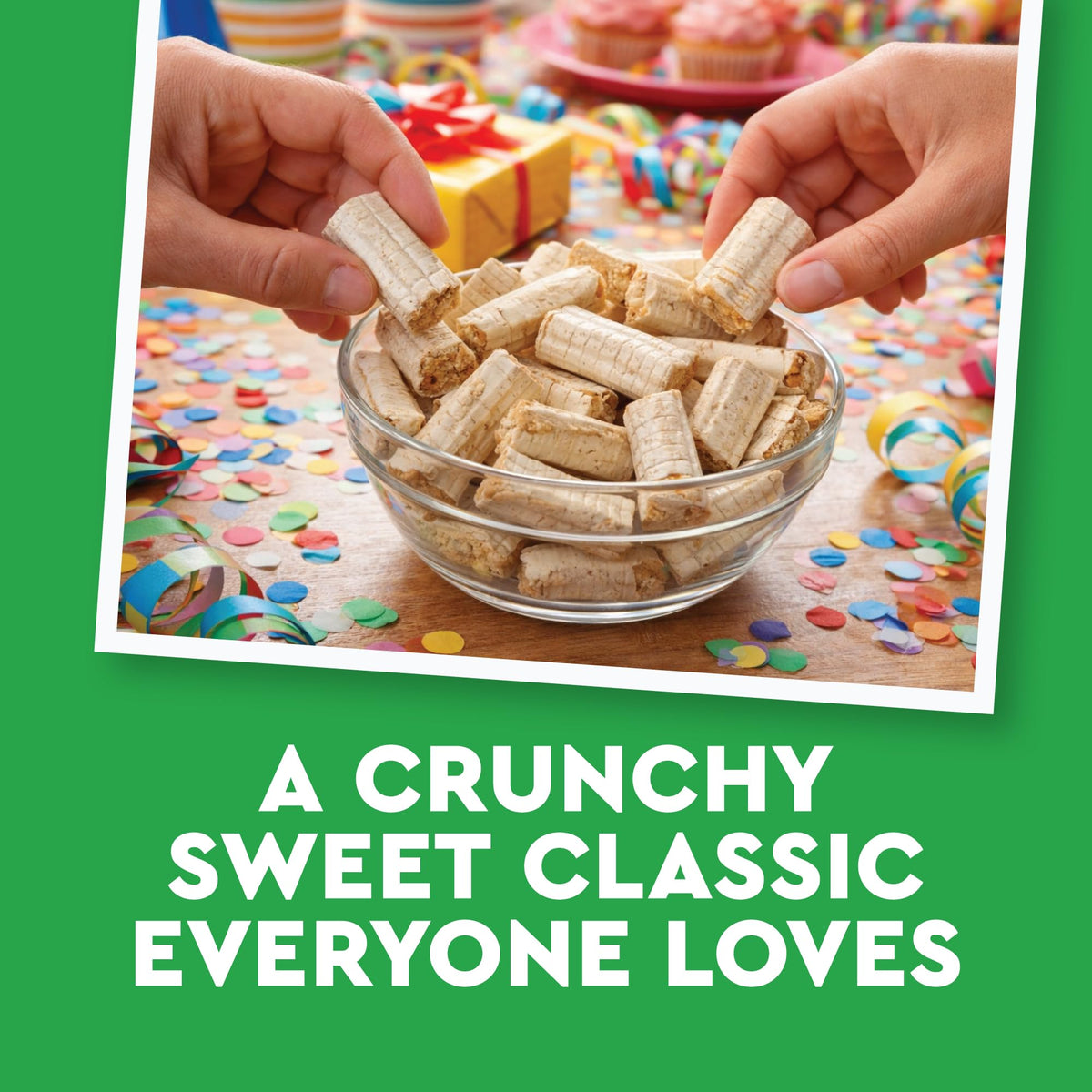 Packaging close-up of Fusion Sweets And Snacks peanut butter bars highlighting freshness