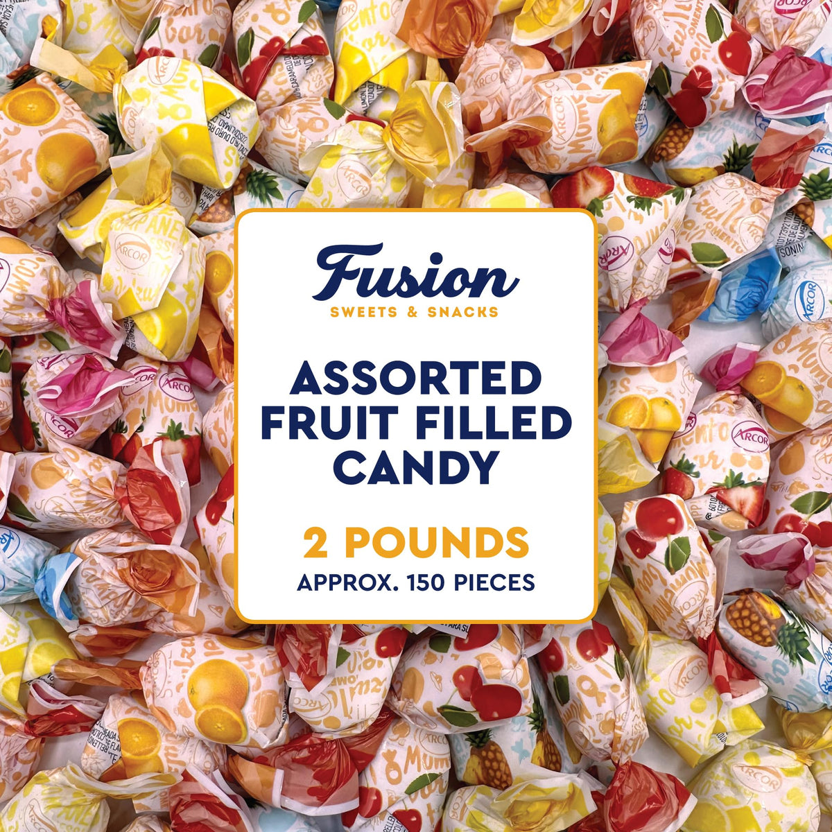 Fusion Sweets Arcor fruit filled candies assorted bag for party sharing