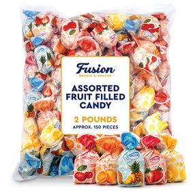 Fusion Sweets Arcor fruit filled candies hard shell soft center for a satisfying bite