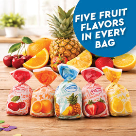 Fusion Sweets Arcor lemon flavor adds bright tangy notes for refreshing snacking