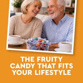 Fusion Sweets Arcor sugar-free candies individually wrapped for on-the-go