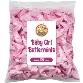 Fusion Sweets Baby Girl Buttermints close-up melt-in-mouth texture