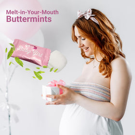 Fusion Sweets Baby Girl Buttermints in hospital goodie bags