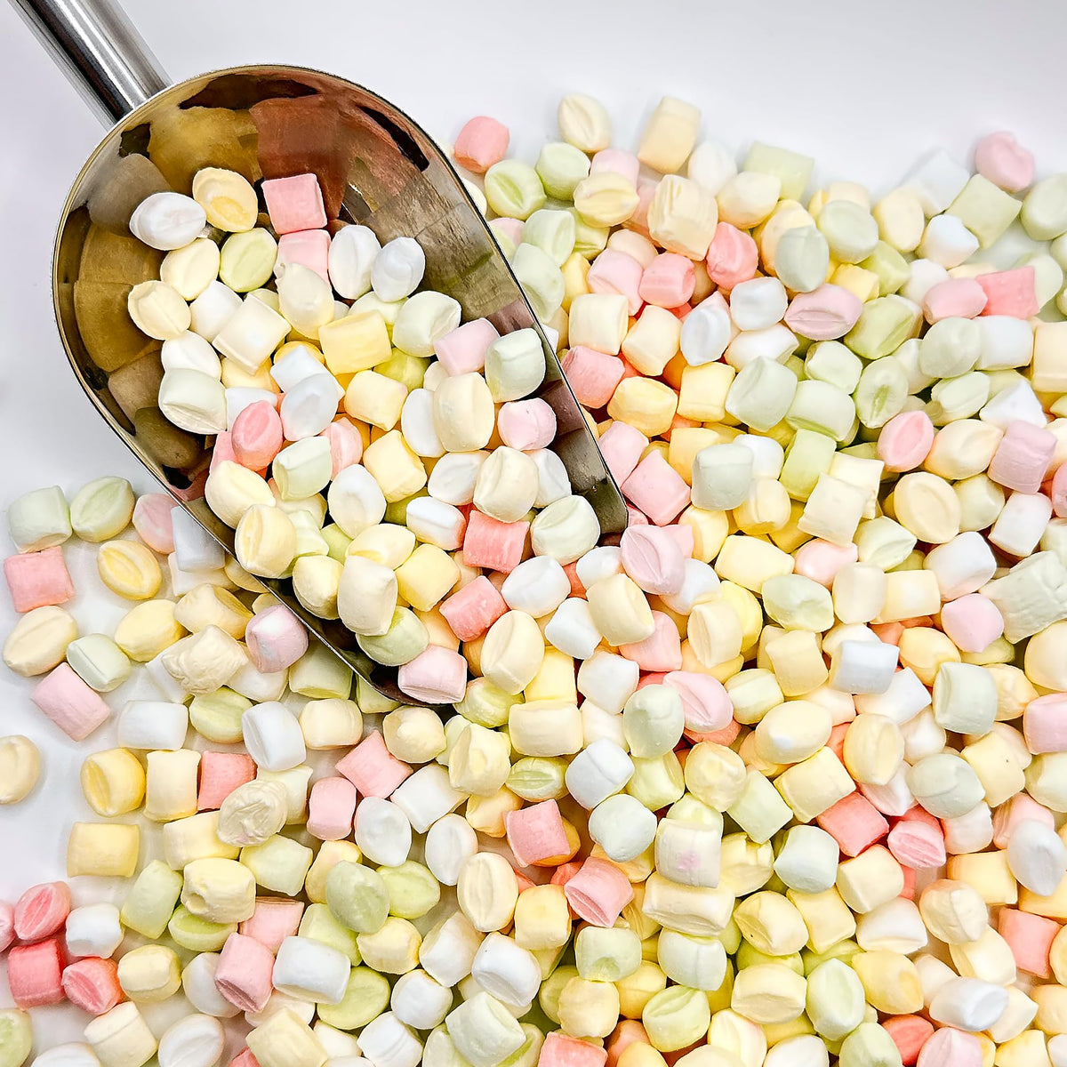 Fusion Sweets Buttercream mints melt smoothly for after-dinner delight.