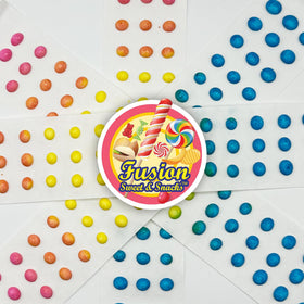 Fusion Sweets Candy Buttons: perfect for sharing at parties and gatherings
