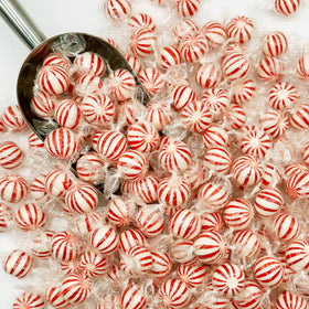 Fusion Sweets candy dish ready peppermint balls attract guests