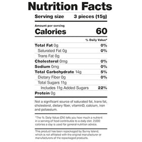 Fusion Sweets freshness sealed packaging keeps flavor in every piece.