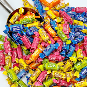 Fusion Sweets Fruit Chews heat-sealed bag preserves freshness and flavor