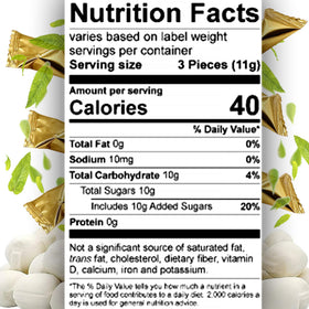 Fusion Sweets Gold Buttermints hospitality-treat ideal for lobbies and checkouts.