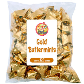 Fusion Sweets Gold Buttermints soft-cream-texture delivers a creamy finish.