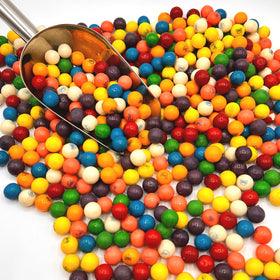 Colorful bubble gum display ideal for candy bowls at venues