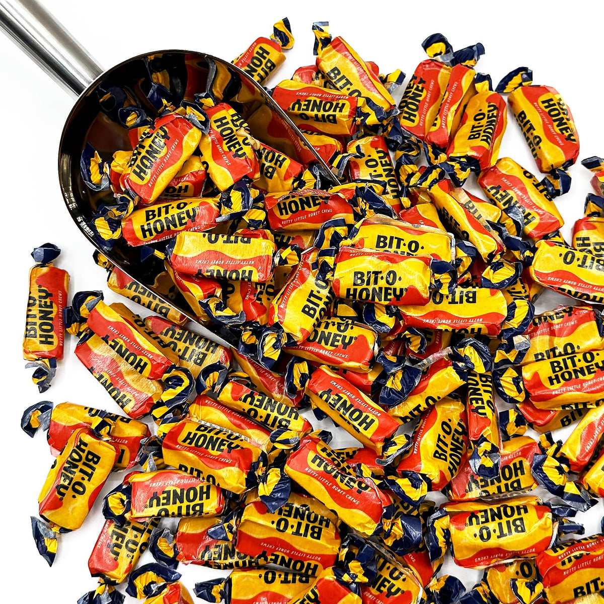 Fusion Sweets Honey Candy individually wrapped for on-the-go snacking and sharing.