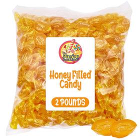 Fusion Sweets honey-filled hard candy wrapped for easy on the go snacking and soothing flavor.