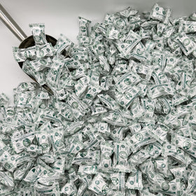 Fusion Sweets Money Buttermints birthday or shower table spread with coins