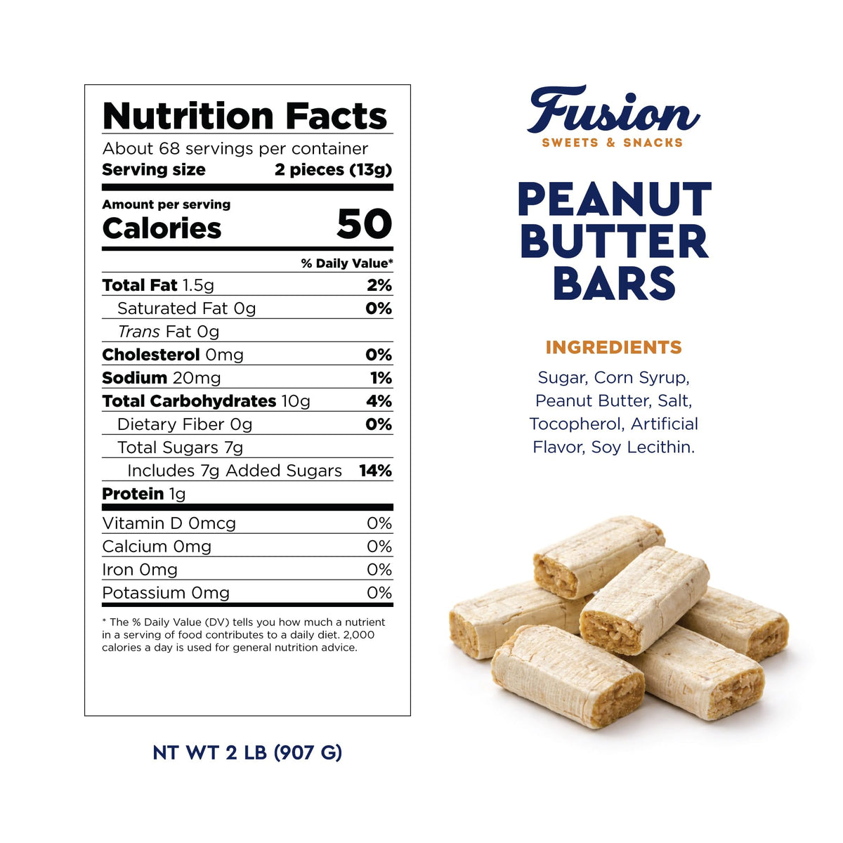 Snack on the go with Fusion Sweets Peanut Butter Bars in everyday life.