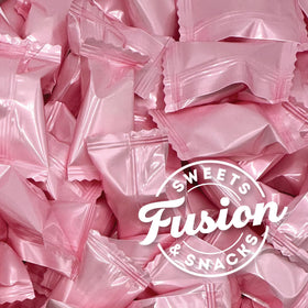 Fusion Sweets pink buttermints welcome baby gift, adding a charming touch to welcome baskets.