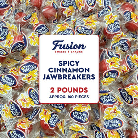 Fusion Sweets And Snacks spicy cinnamon jawbreakers 2lb bulk for celebrations and sharing.